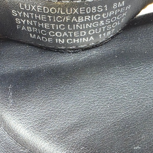 Steve Madden Women Gold Black Metallic Stiletto Ankle Strap Heel 8M Evening Glam - Picture 2 of 11